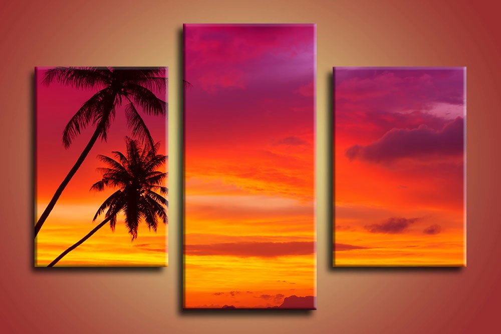 obraz na stenu tropická pláž 4 dielne