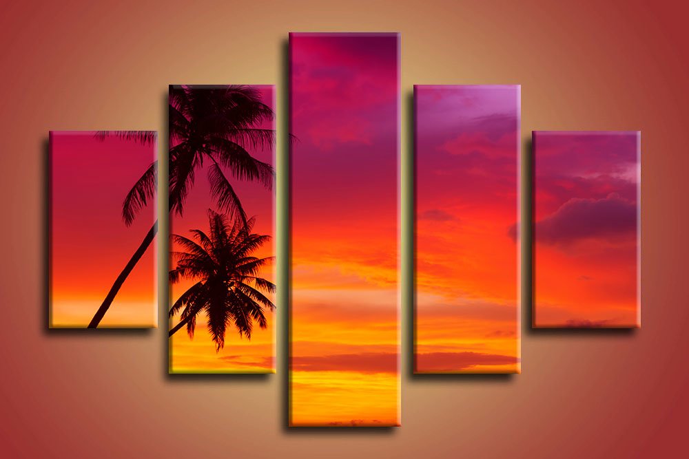 obraz na stenu tropická pláž 6 dielne