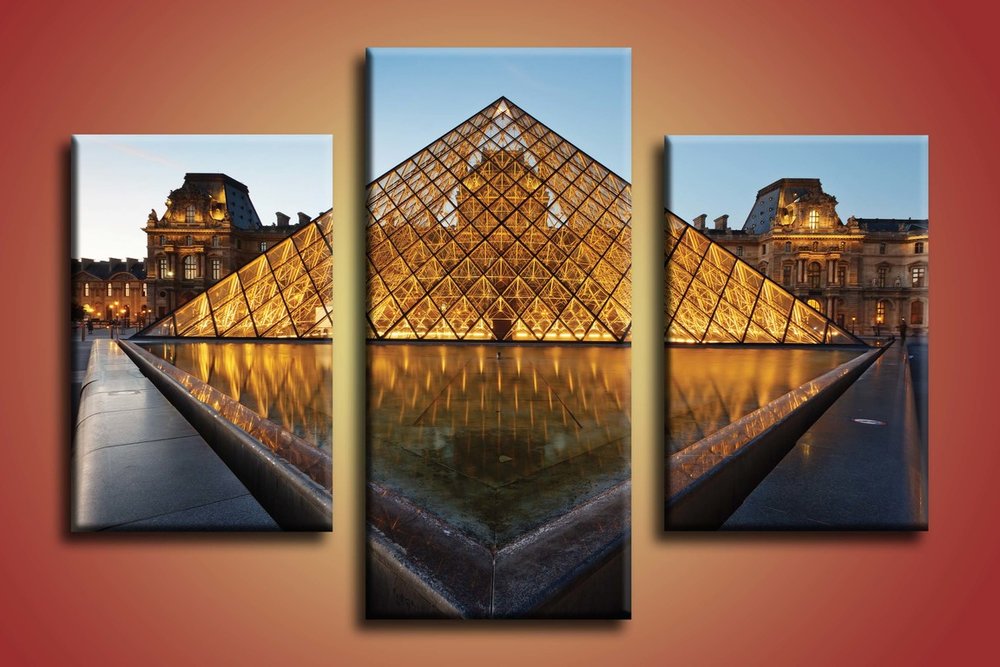 obraz na stenu Louvre- 3