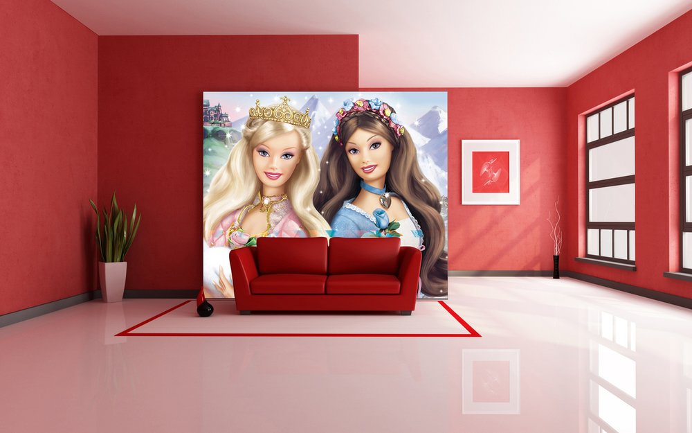 Spole tilbage interview Opdatering Tapeta Barbie - AN 0025| Animované a 3D fototapety | Obrazy, fototapety a  odznaky - Univel-Obrazy.sk