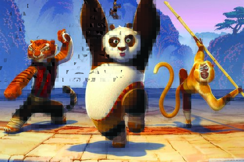 Tapeta Kung Fu Panda - AN 0104