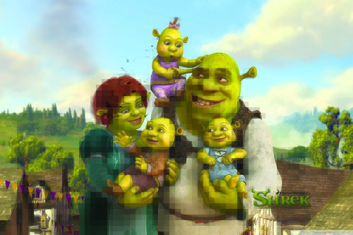 Tapeta Shrek - AN 0127