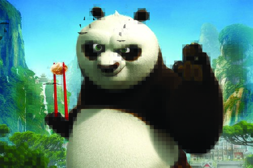 Tapeta Kung Fu Panda - AN 0038