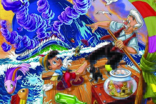 Tapeta Pinocchio - AN 0051