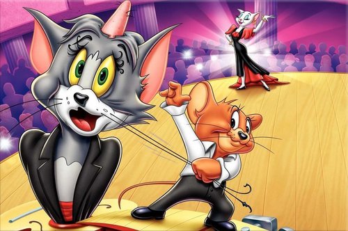 Tapeta Tom a Jerry - AN 0054