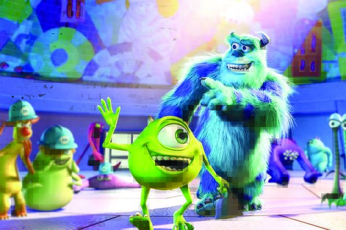 Tapeta Monsters - AN 0060