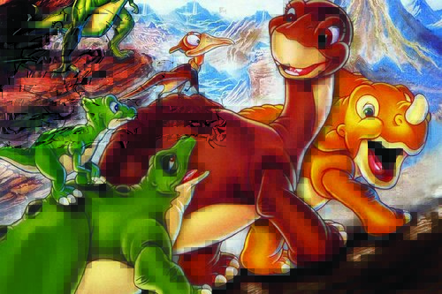 Tapeta Zem dinosaurov - AN 0065