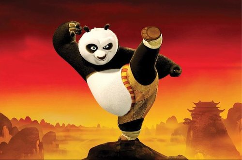 Tapeta Kung Fu Panda - AN 0101