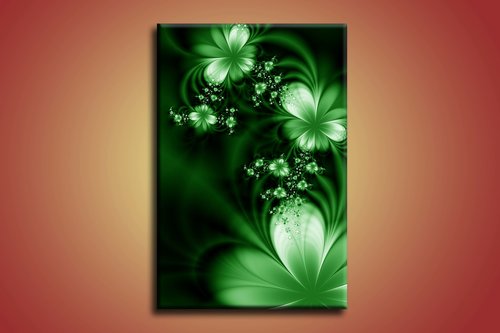 Zelené kvety - KV 0037