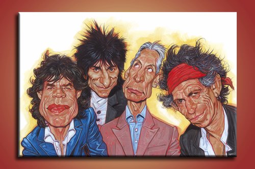 obraz na stenu rolling stones 1