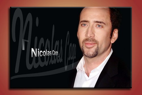 obraz na stenu nicolas cage 1