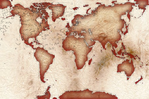 Mapa sveta - MP 0012
