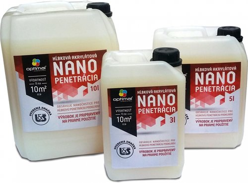 Optimal Nano penetrácia hĺbková nariedená 3l