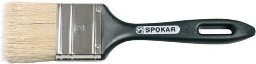Spokar štetec plochý umelý čierny 81264 1,5"
