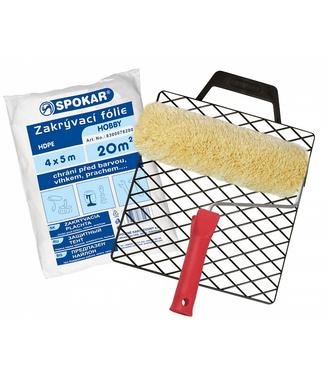 Súprava 24cm komplet Plyš žlty+plachta+mriežka