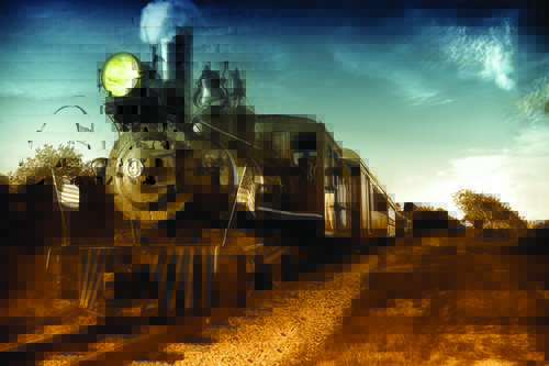 Tapeta Vlak - VK 0003