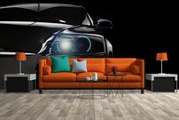 Tapeta Čierne auto - AM 0030