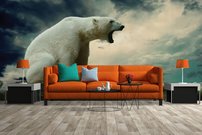 Tapeta ZR 0046 - Biely medveď