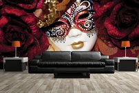 Fototapeta - Biela Maska - MS 0013