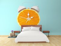 fototapeta budik z pomaranca 1