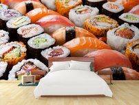 fototapeta na stenu japonske sushi rolky 1