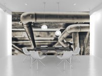 fototapeta potrubia interier 1