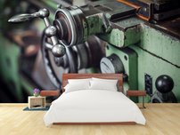 fototapeta priemyselne stroje interier 1