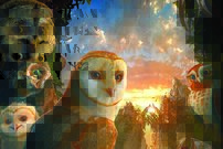 Tapeta Soví strážcovia - AN 0109