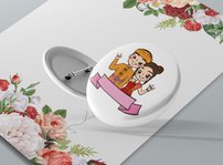 Svadobný odznak - 0005