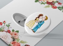 Svadobný odznak - 0006