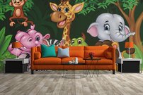 fototapeta divoke zvieratka interier 2