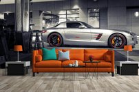 fototapeta mercedes amg interier 3