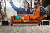 fototapeta na stenu podnikatel s touchpadom 2