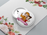 Svadobný odznak - 0005