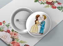 Svadobný odznak - 0006