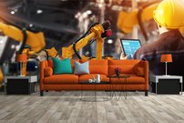 fototapeta zvaracia technika interier 3