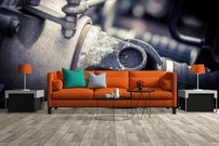 fototapeta kardanovy motocykel interier 3