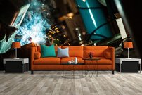 fototapeta zvarac s horakom interier 1