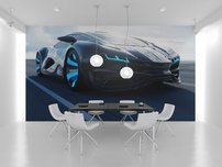 fototapeta cierne auto interier 4