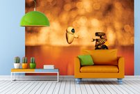 Tapeta Wall-e a Eva - AN 0143