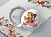 Svadobný odznak - 0005