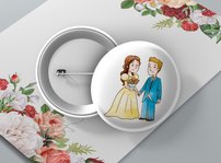 Svadobný odznak - 0007