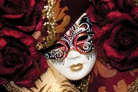 Fototapeta - Biela Maska - MS 0013