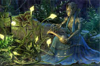 Tapeta Dievča s džbánom - SF 0001