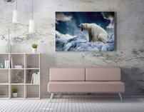 obraz na stenu ladovy medved - 4