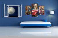 obraz na stenu vecerne stretnutie 3