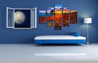 Obraz na stenu makove pole 8