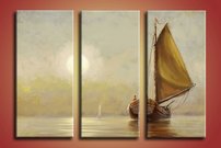 obraz na stenu lod na mori 4