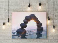 obraz na stenu zenove kamene - 4