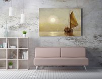 obraz na stenu lod na mori 9